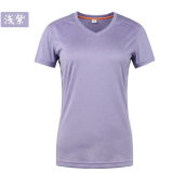 Cotton Women T-Shirt /V-Neck Women`S T-Shirt